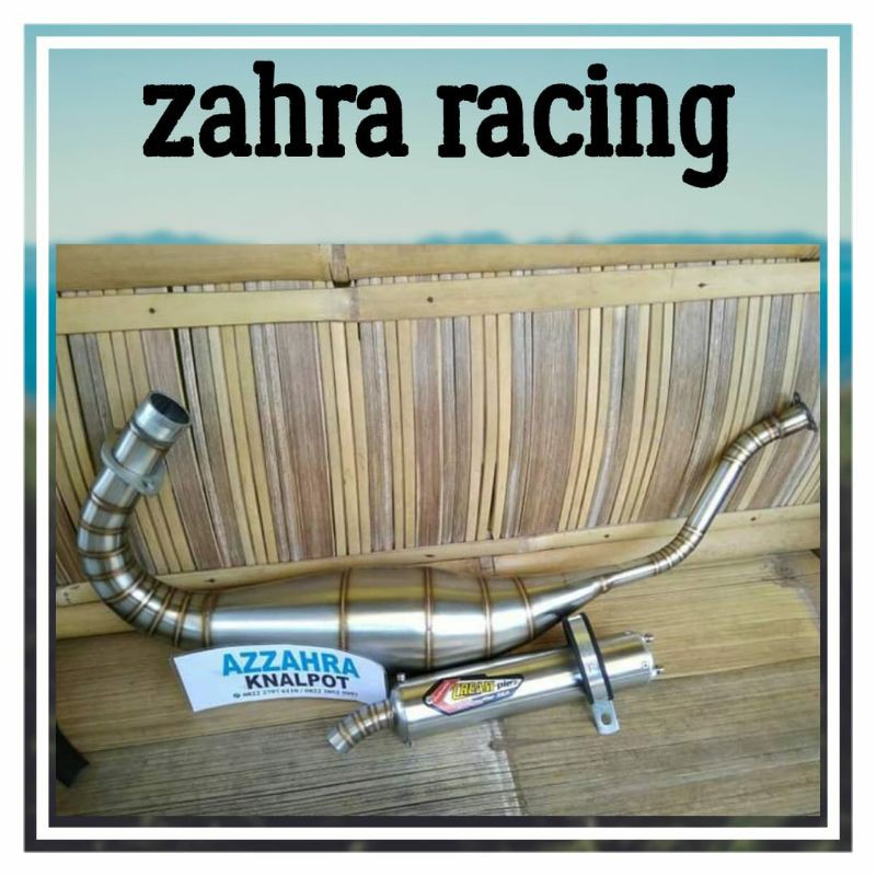 knalpot ninja rr creampie full stainless model ns2