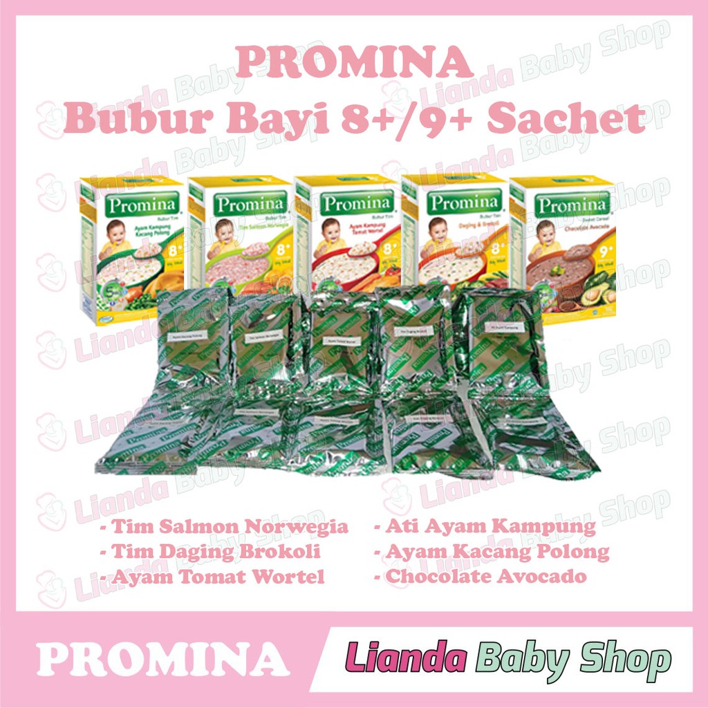 PROMINA & SUN SACHET 25 GR - BUBUR TIM 8+ | Shopee Indonesia