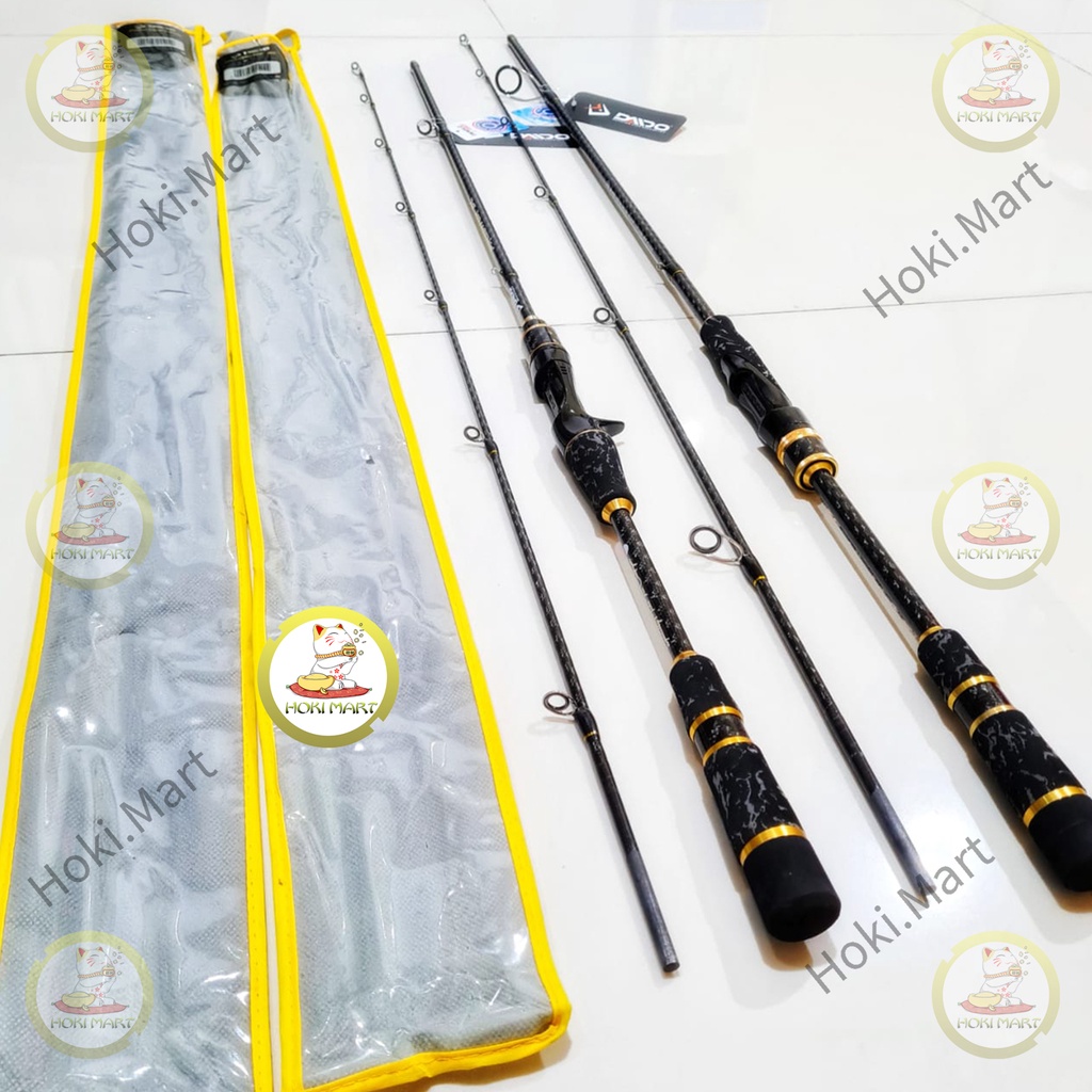 joran daido predator bait casting / bc 180 dan spinning 198