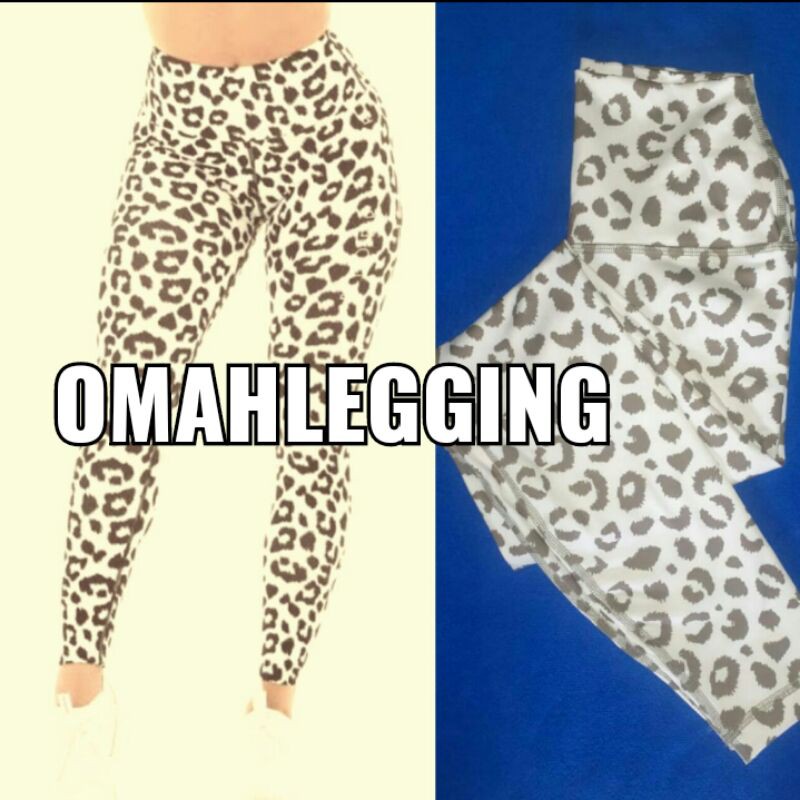 Gottex  Leopard High Waist Legging Seenam Yoga