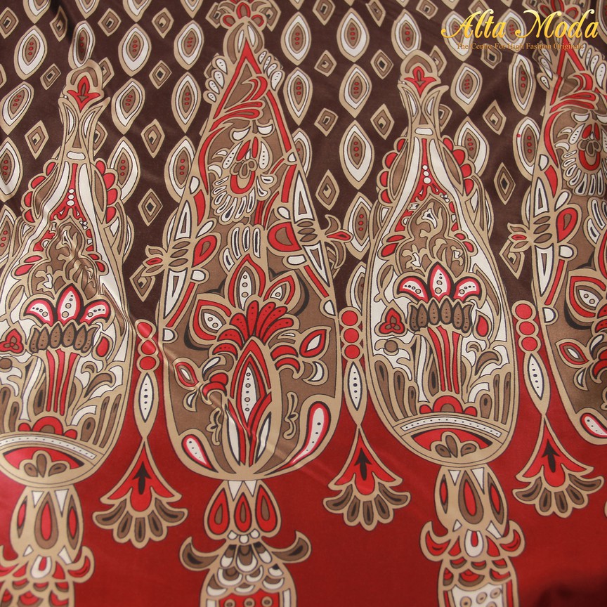 

Alta Moda Silk Pucci Merah Mix Coklat Motif Abstrack (1M)
