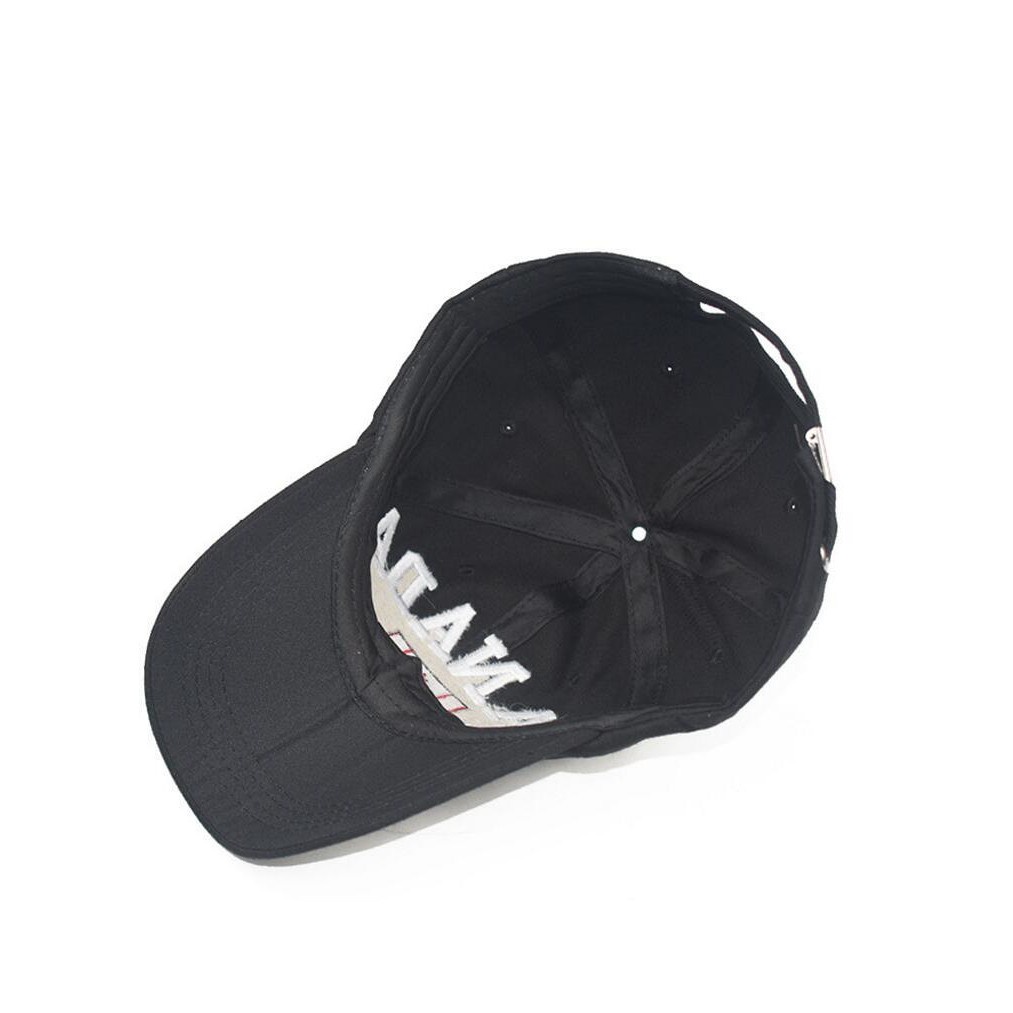 Topi Baseball Adjustable Motif Bordir Daun Maple Bahan Katun Untuk Pria Dan Wanita