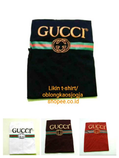  Kaos  gucci  kaos  motif distro gucci  Shopee Indonesia