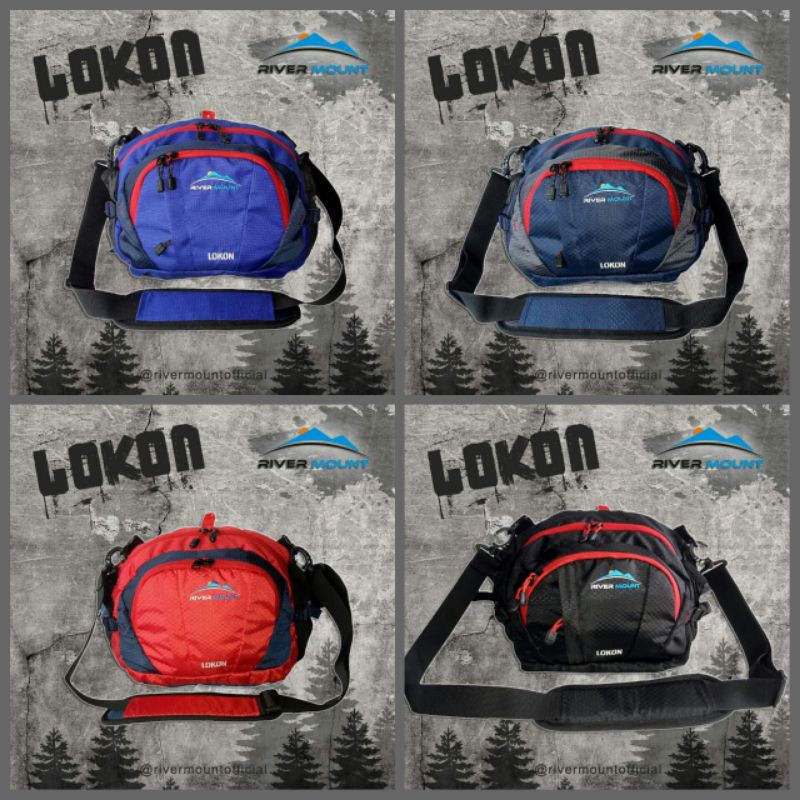 Bodybag RiverMount Lokon Series, Slempang murang berkualitas
