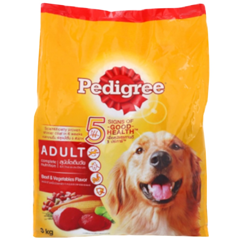 Makanan Kering Anjing Pedigree Dry Dog Food 3 Kg