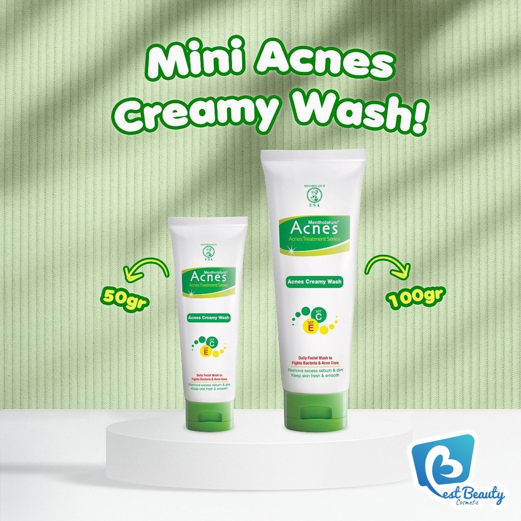 ★ BB ★ ACNES Creamy Wash 50gr - 100gr