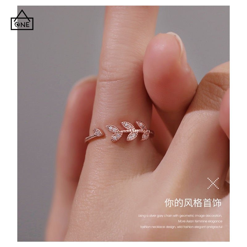 COD❤925 Sterling Silver Bunga Daisy Cincin US 6 8 Wanita Fashion disesuaikan cincin anak perempuan A one