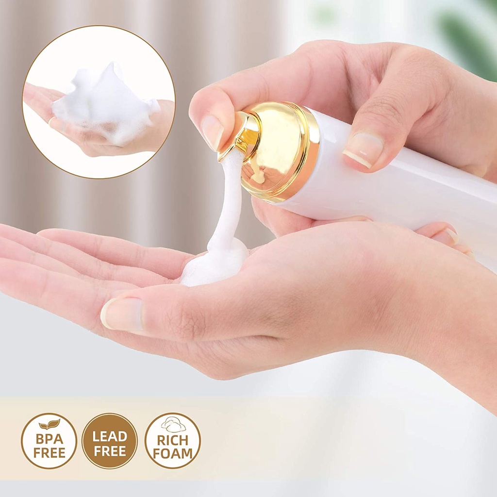 Botol Pompa Busa Bahan Plastik Ukuran 50ml