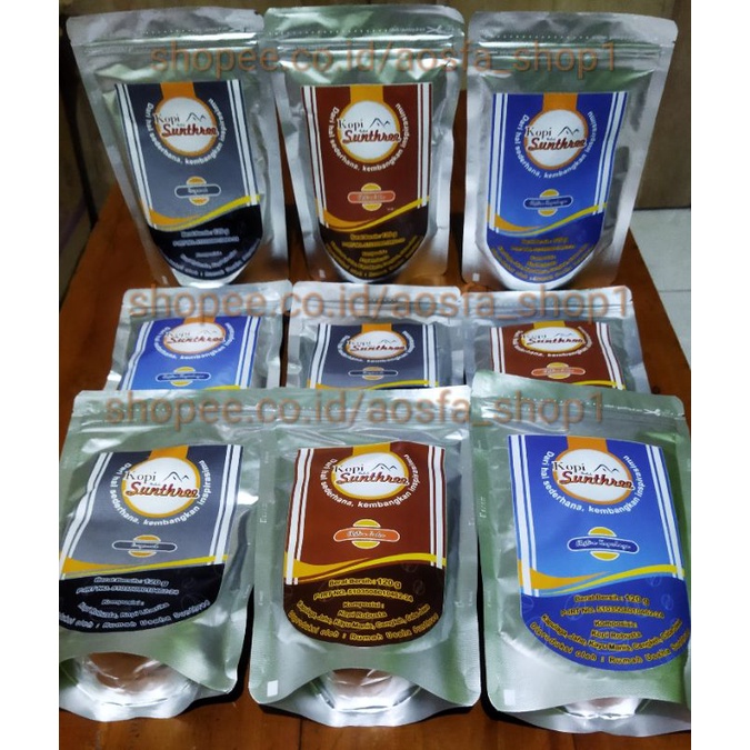 

Kopi Bubuk SUNTHREE 150gr