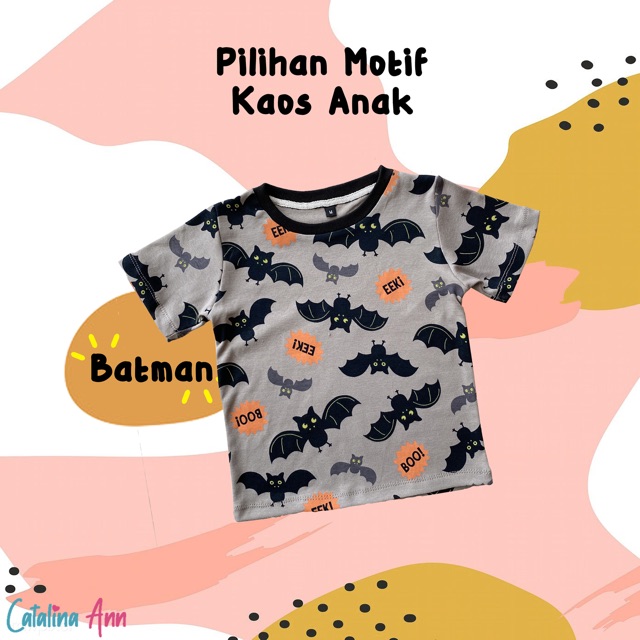 Kaos Anak Motif