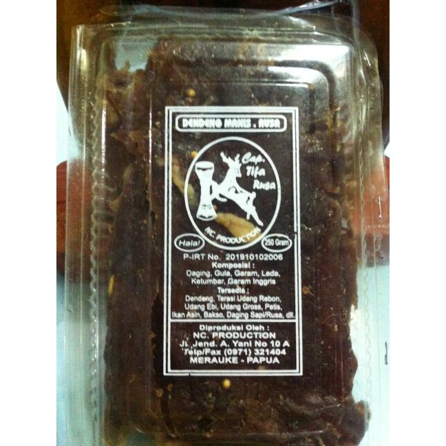 Dendeng Manis Rusa 500gr