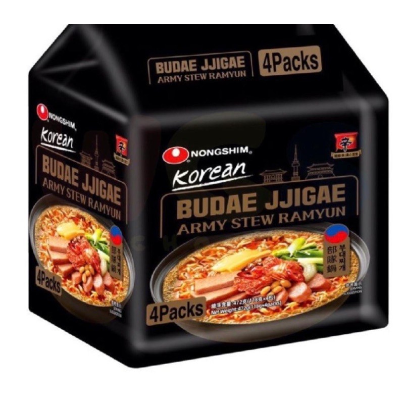 

Nongshim Budae Jjigae Army Stew Ramyun