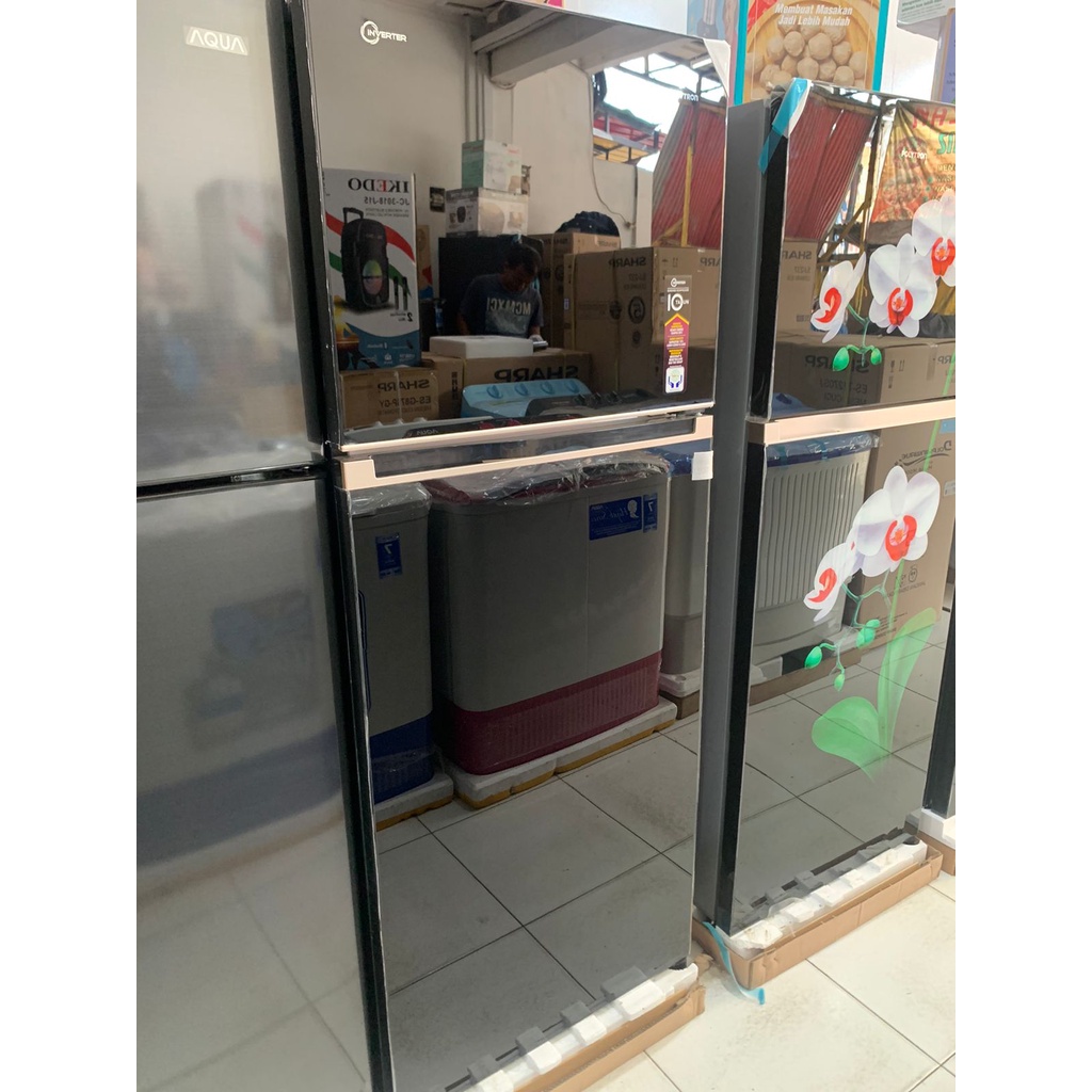 Kulkas 2 Pintu Polytron 23 VX Inverter Garansi Resmi Khusus Jawabarat Jabodetabek (Kota bandung dan Cimahi Bisa COD)