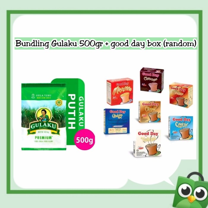 

Gulaku 500 gr + gooday box (random)