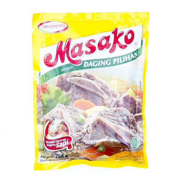 

MASAKO Bumbu Sapi 250gr - Penyedap Rasa Kaldu Serbaguna Masakan