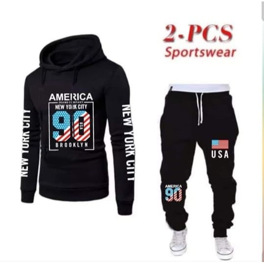 SETELAN PRIA/SET HOODIE /HOODIE BERTUDUNG