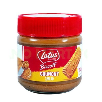 Lotus biscoff crunchy spread 190 gram