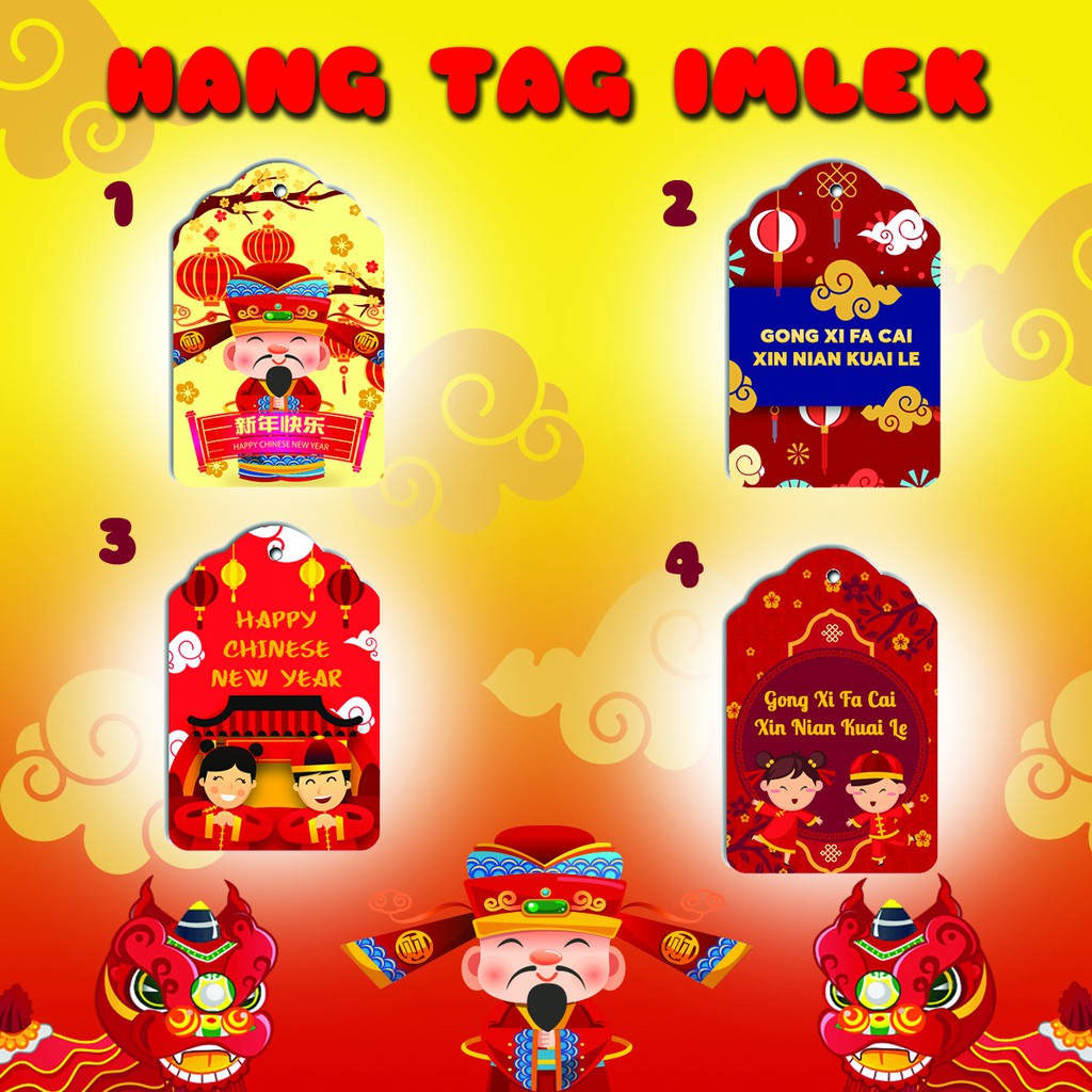 

Hang Tag Imlek / Gong Xi Fa Cai