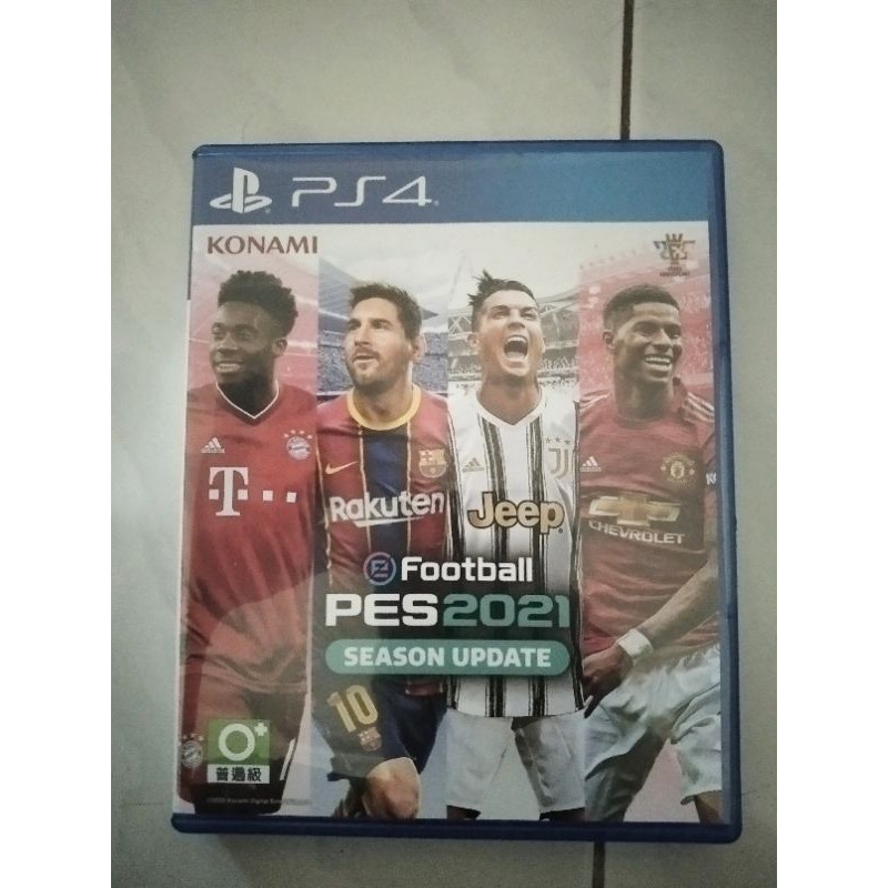 Kaset PS4 PES 2021 Season terbaru.