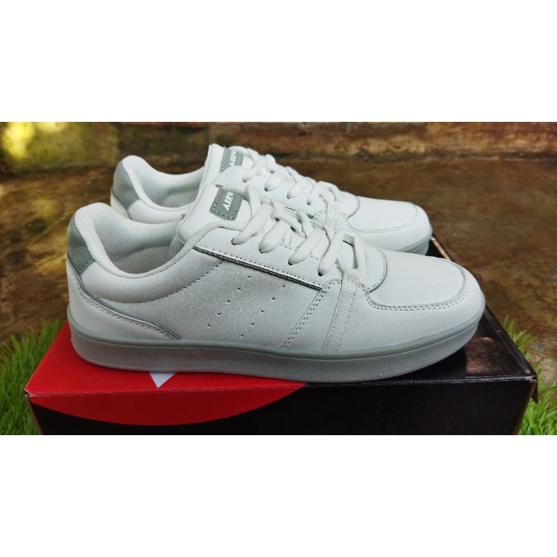 SEPATU AIRWALK NELSON PUTIH GREY MAN ORIGINAL 100%