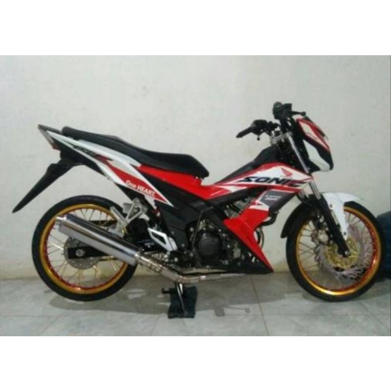 KNALPOT RACING CKD STANDAR PNP SONIC KNALPOT RACING SONIC SUARA GARING