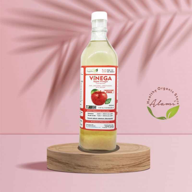 

Cuka Apel Vinega 650ml