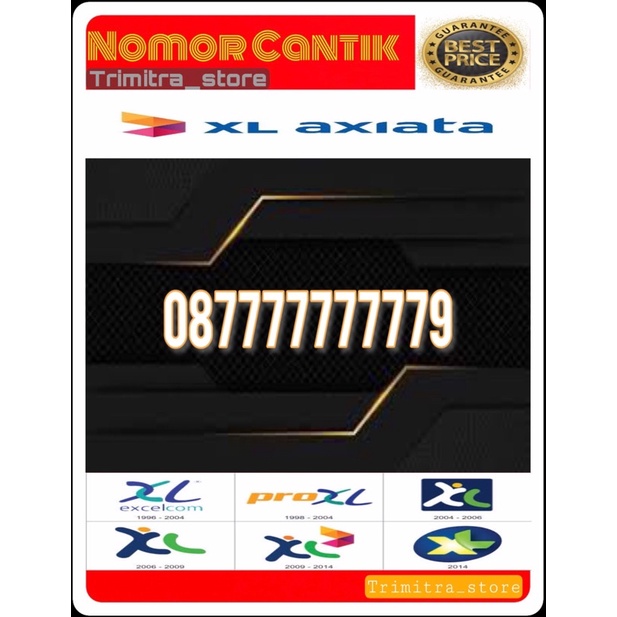 NOMOR CANTIK SUPER XL KARTU PERDANA XL CANTIK XL AXIATA