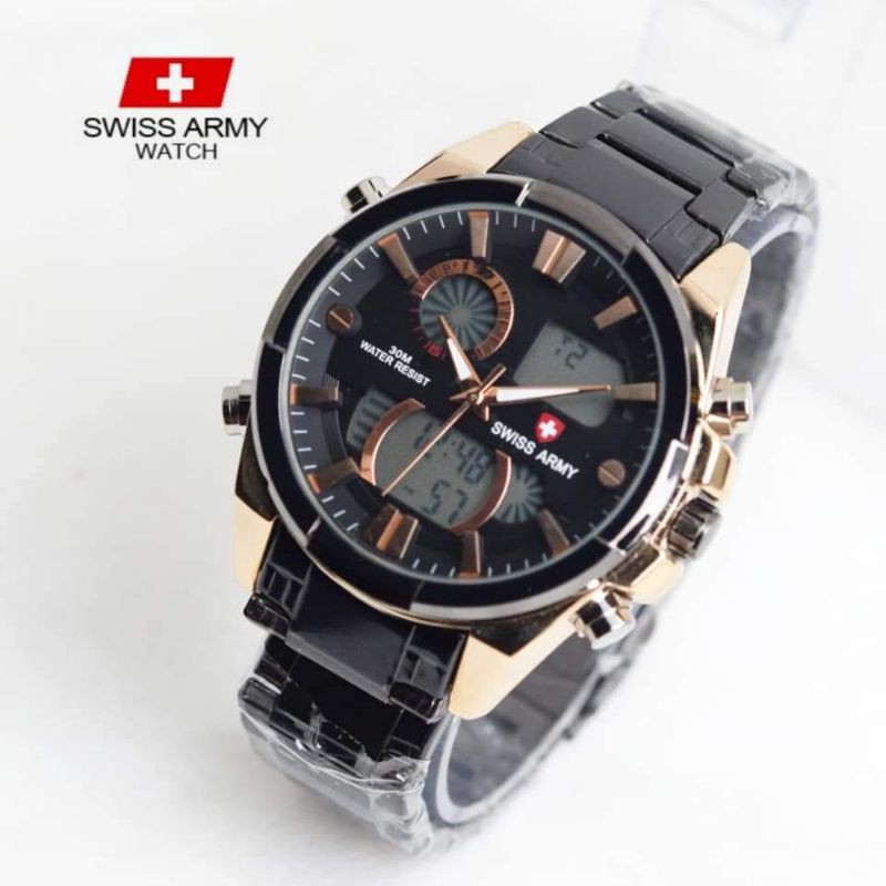 JAM TANGAN RANTAI PRIA SA DULETIM 4,5CM