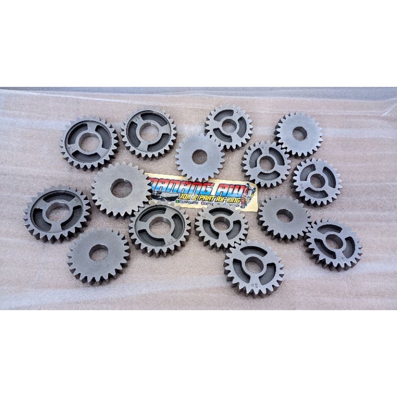 Paket gigi Rasio 3 dan 5 Rx king Racing Napas panjang