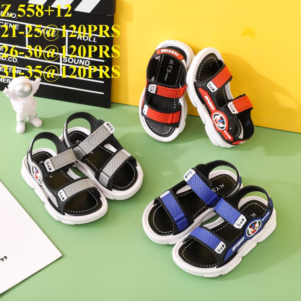 Sandal Gunung Anak Laki-laki Motif Robot Gundam Import Winola Collection WNL 558+12K