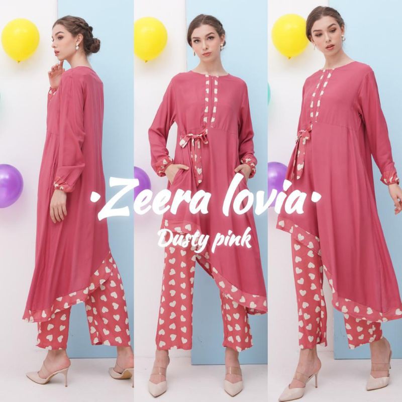 Baju Setelan ZEERA LOVIA Baju setelan Rayon