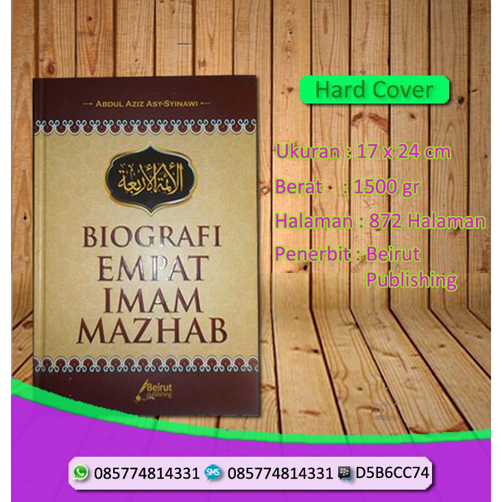 Buku Biografi Imam 4 Mazhab Shopee Indonesia