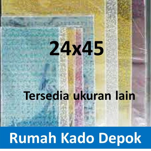 

[24X45] Plastik OPP Bintang isi 12