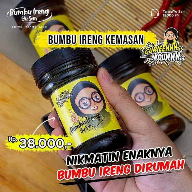 

Bumbu Ireng Yusan Original Kemasan