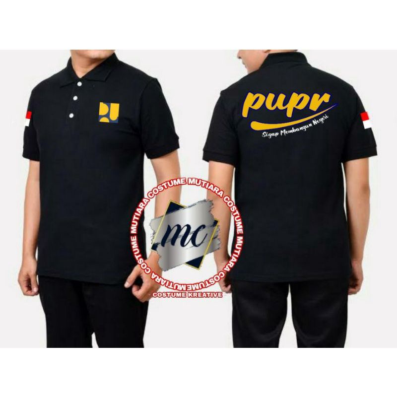 Polo shirt/Kaos kerah PUPR Drii_Colection