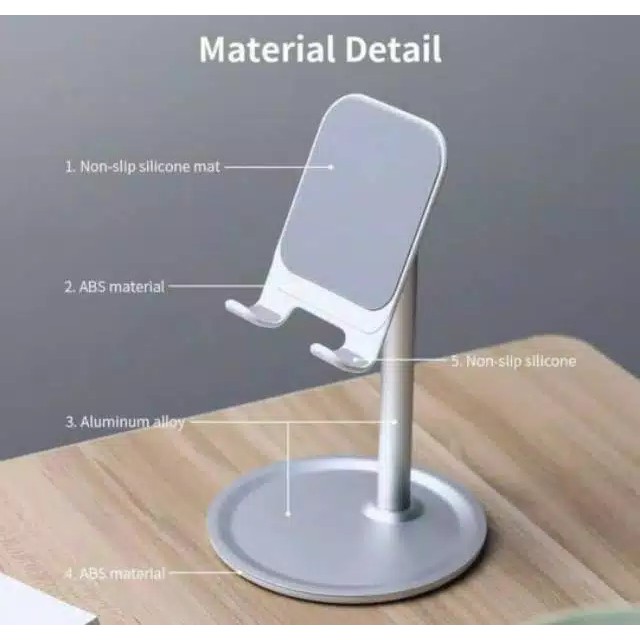 Lazypod ipad/Phone holder Aluminium Alloy Stand Smartphone Tablet Mobile Phone Stand Holder