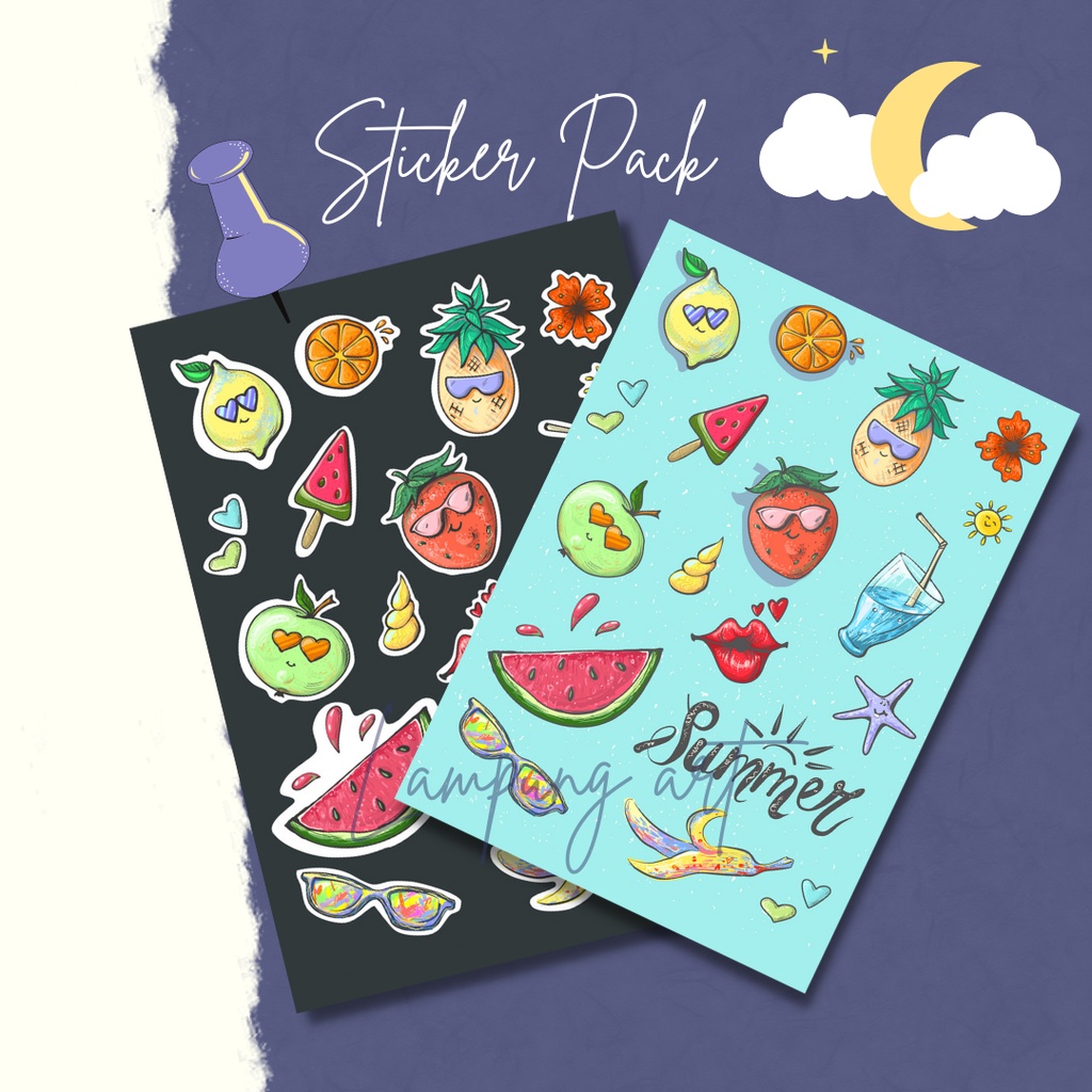 

STICKER PACK SUMMER FREE GIFT