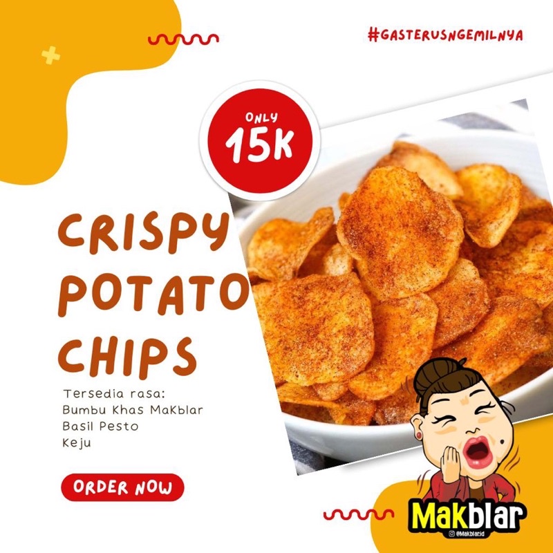 

Crispy Potato Chips