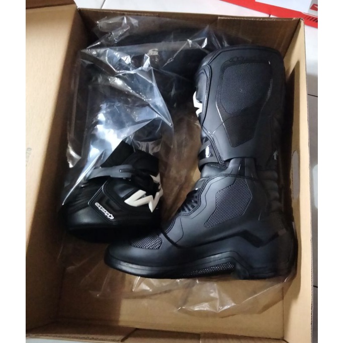 SEPATU CROSS IMPORT ALPINESTAR TECH 3 WARNA HITAM