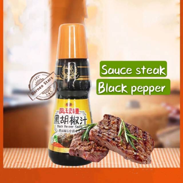 

Sauce Black pepper steak lada hitam