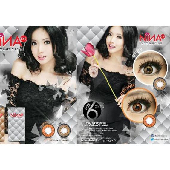 

ICY Nina Colour softlens warna Spesial order.