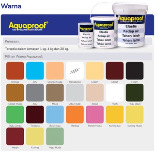 Jual Aquaproof Abu Kg Cat Waterproofing Cat Waterproof Cat Aquaproof Cat Tembok