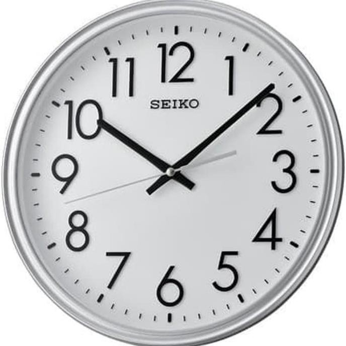 Update Jam Dinding Seiko Japan Qxa736S Qxa736 Silver Original Bergaransi