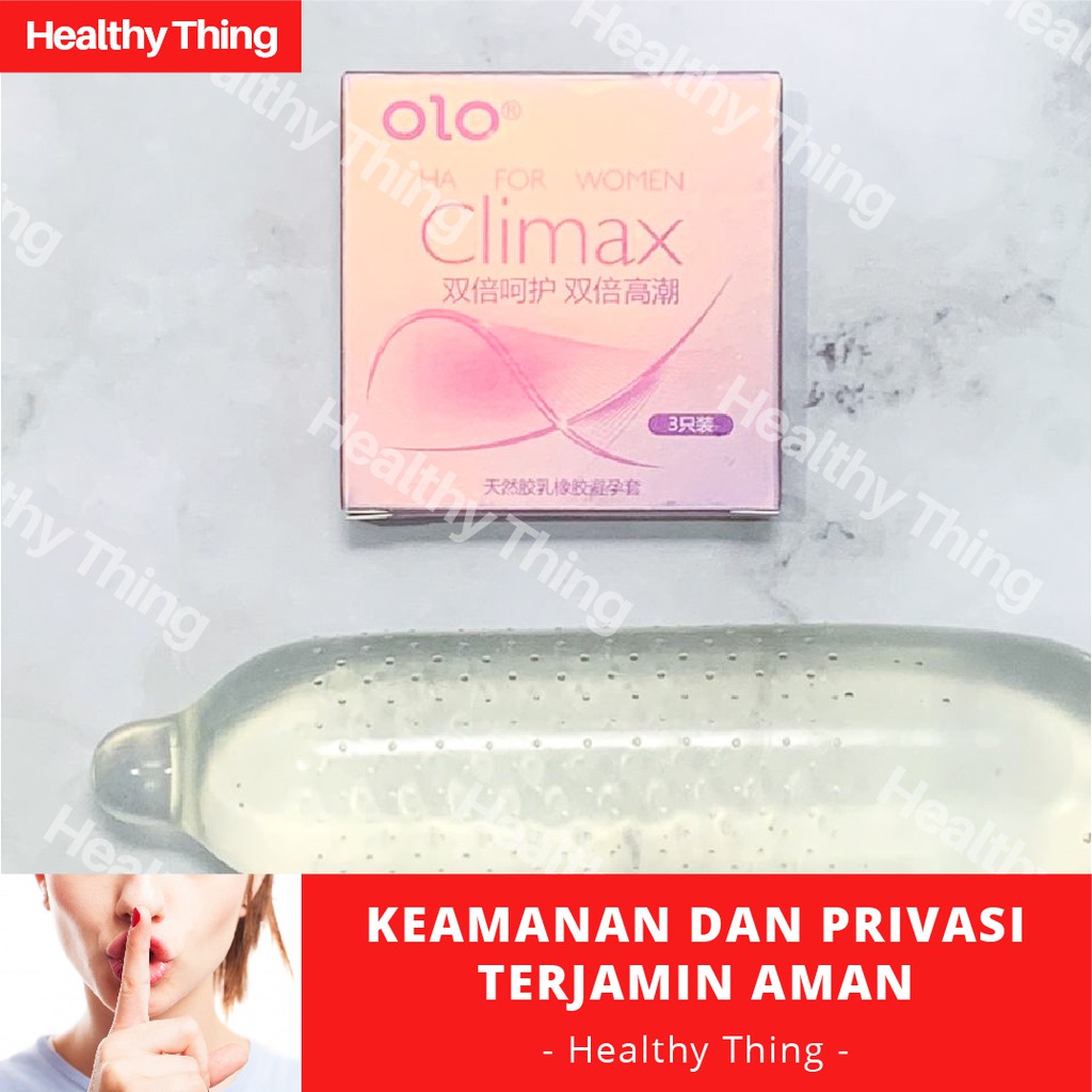 Kondom OLO For Women Climaxx Condom Tipis 0.01mm