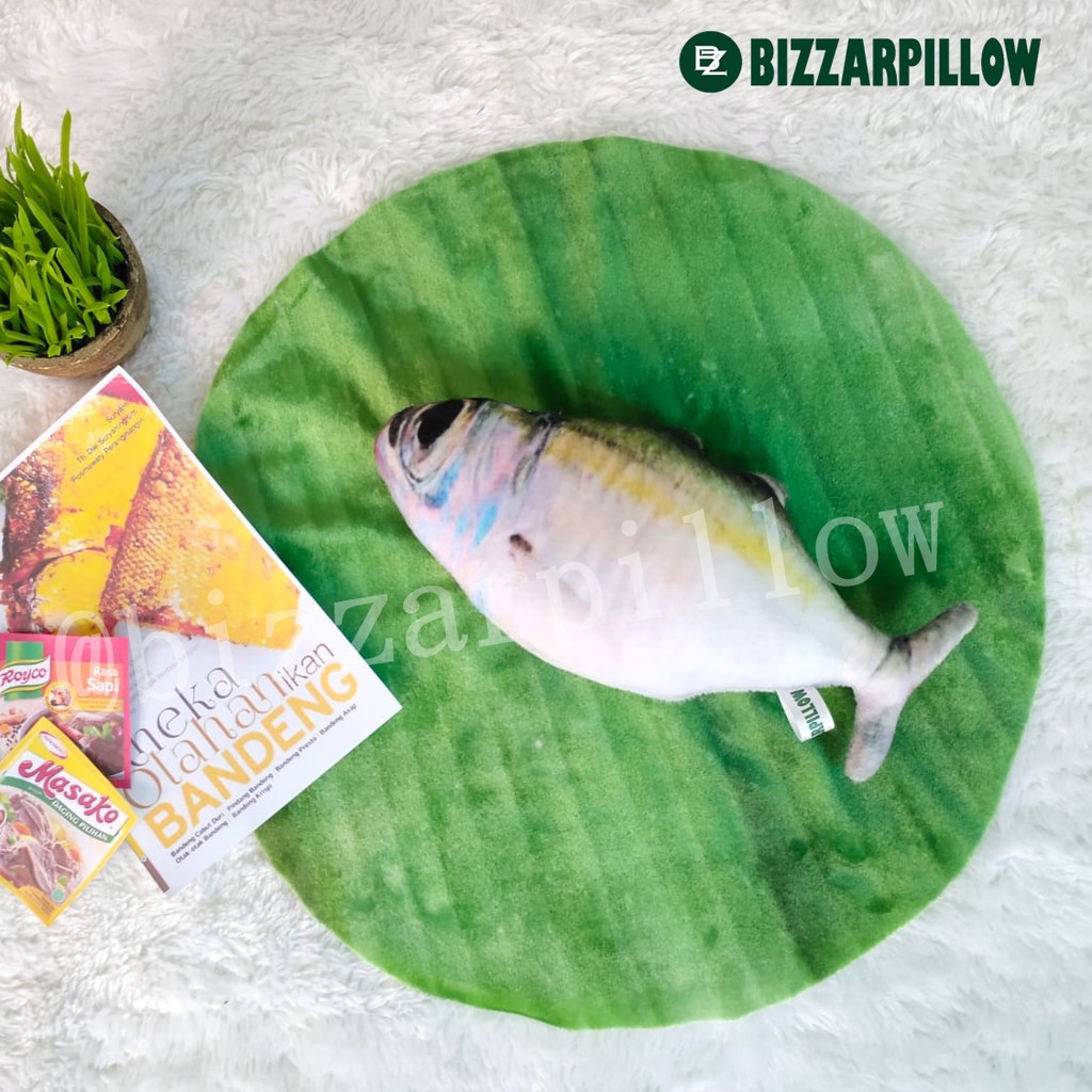 Bizzarpillow Bantal Ikan Asin Size S BZ069