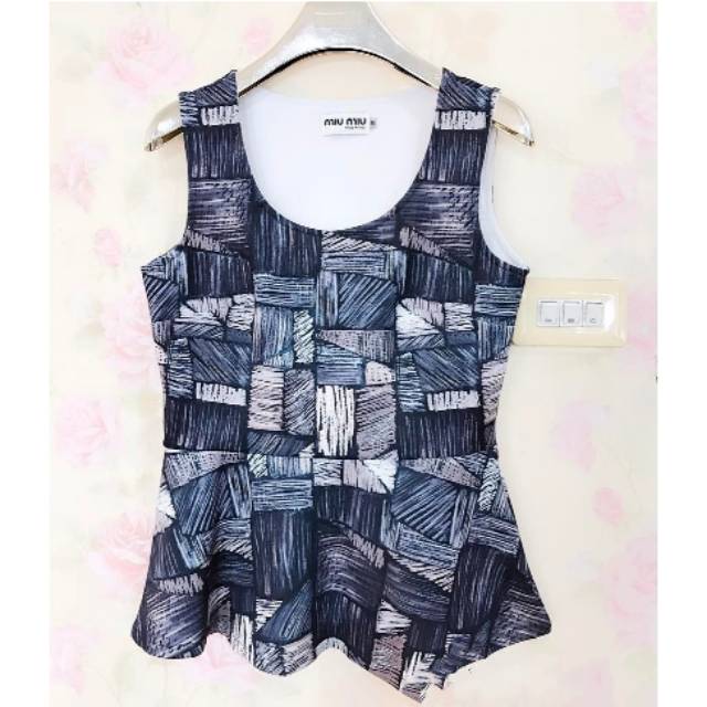 Baju Miu Miu blouse