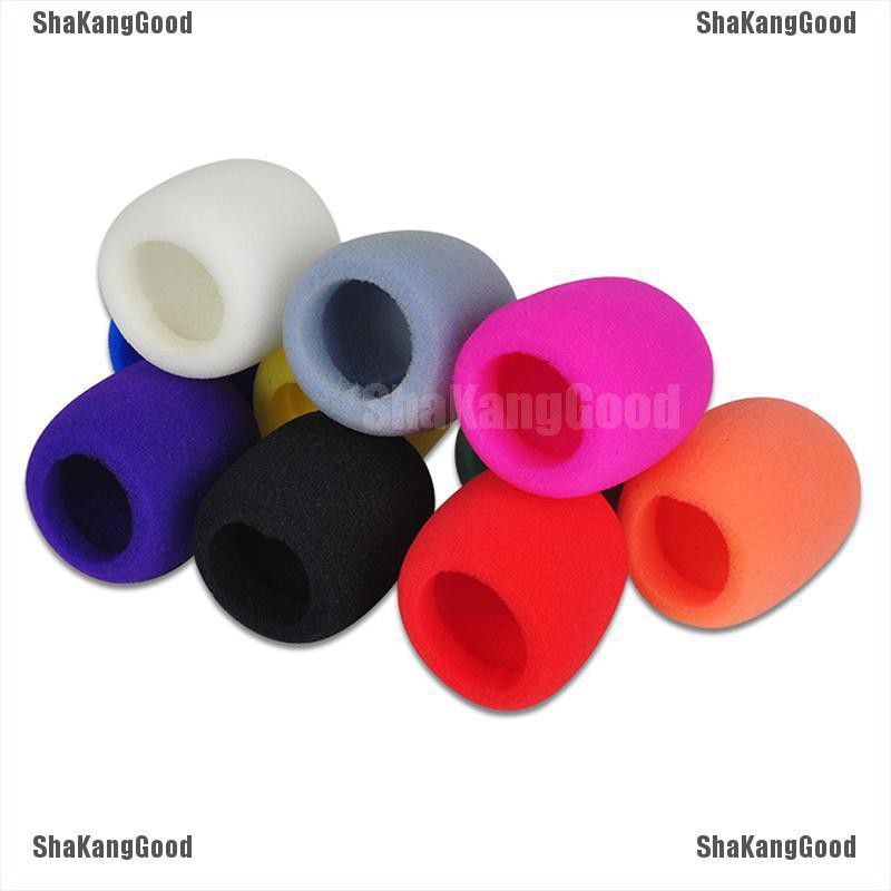 Fad ShaKang Busa Spons Cover Mic Genggam 10 Warna