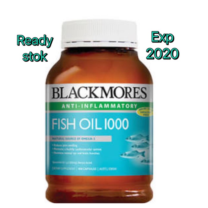 Blackmores fish oil 1000mg 400 caps