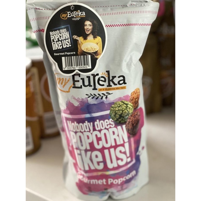 

Eureka popcorn 140 gr import from malaysia