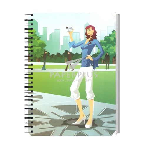 

Spiral Notebook A5 Chicklit Gadis Handycam